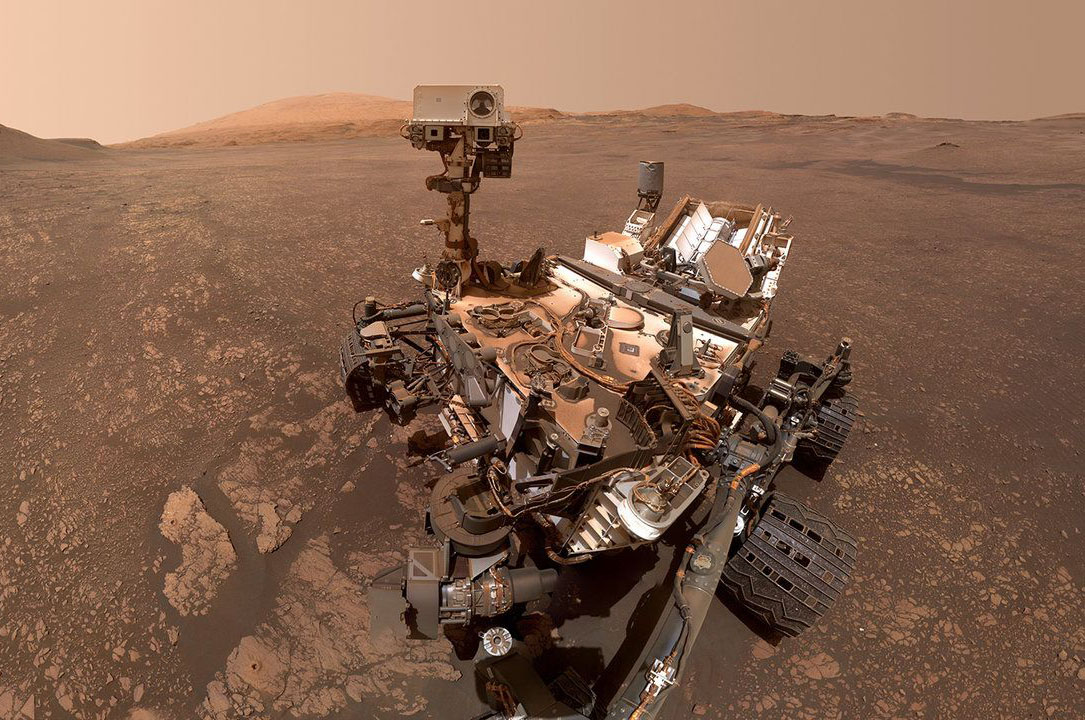 Rover Curiosity Marte